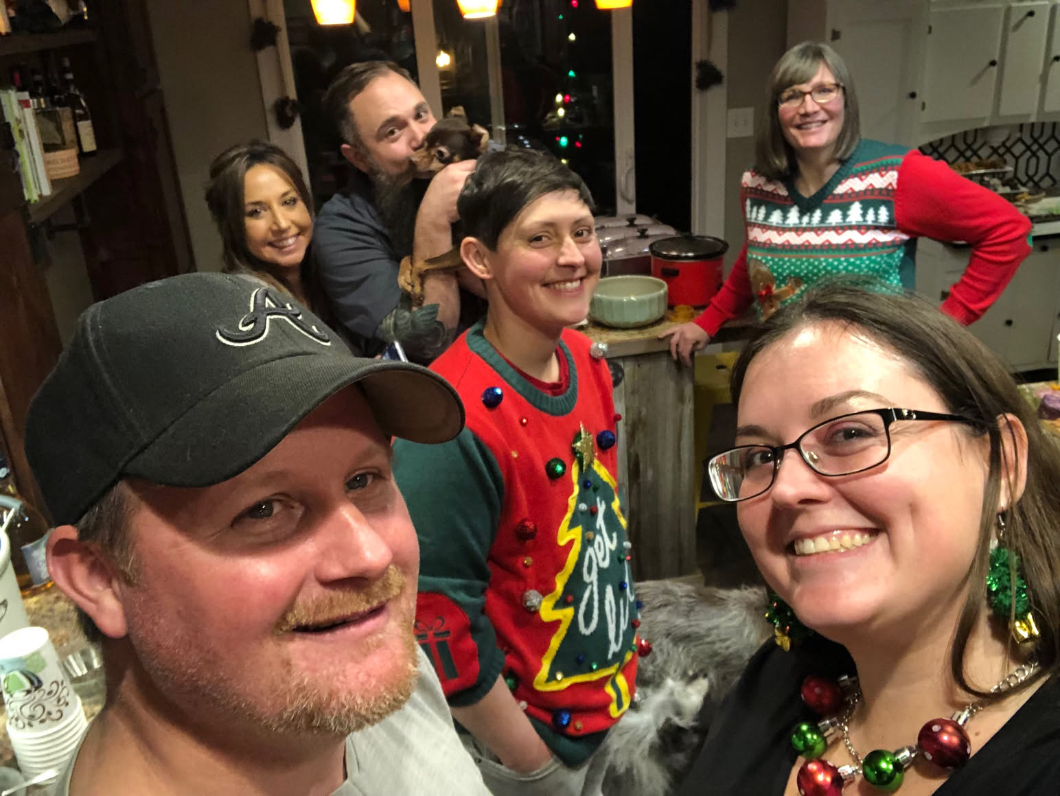 After Santa with the rents, we went to Shan and Jo’s house for their Christmas party… we had such a good time.