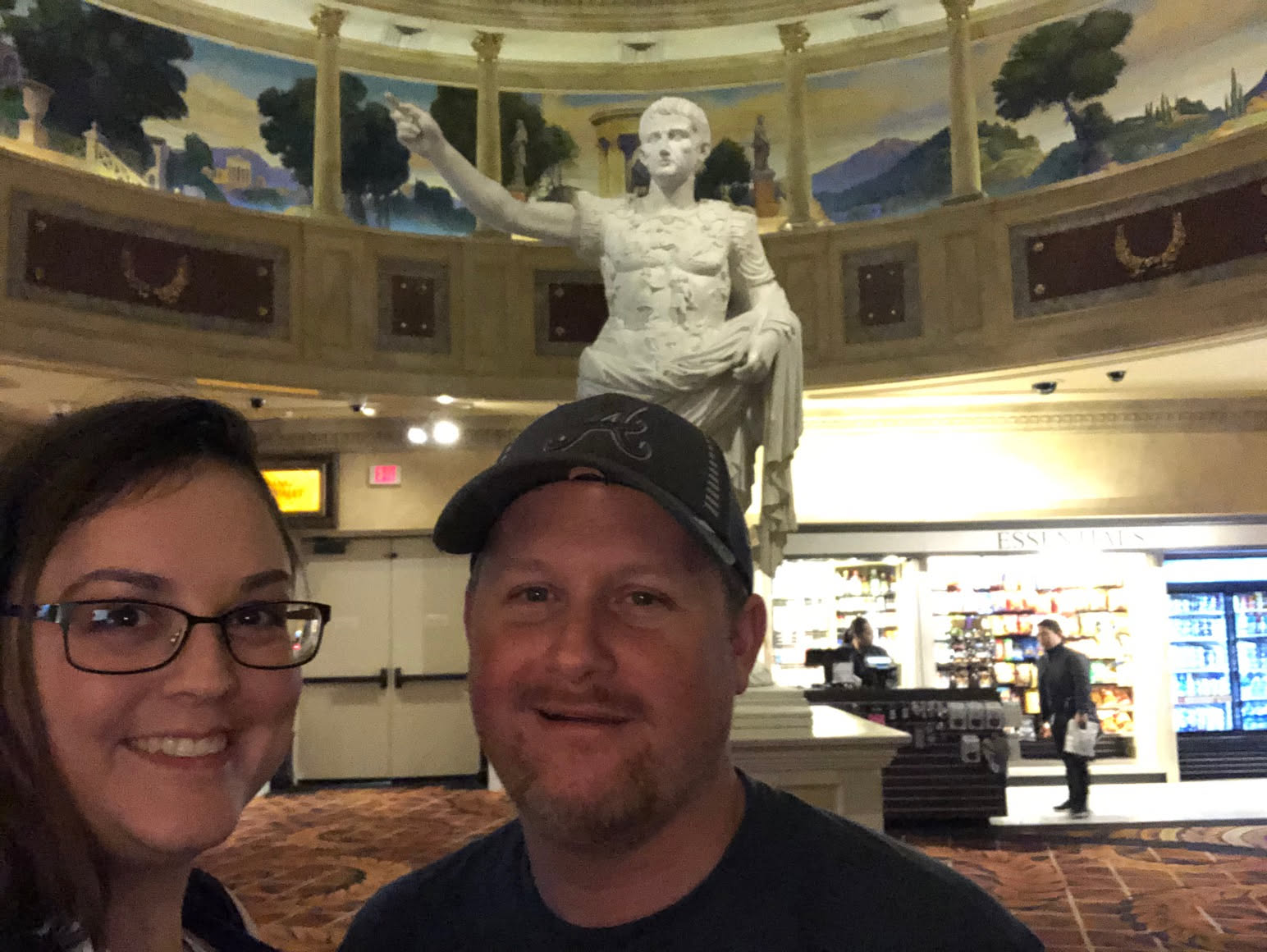 We decided to play tourist and walk the strip on our way to the show.