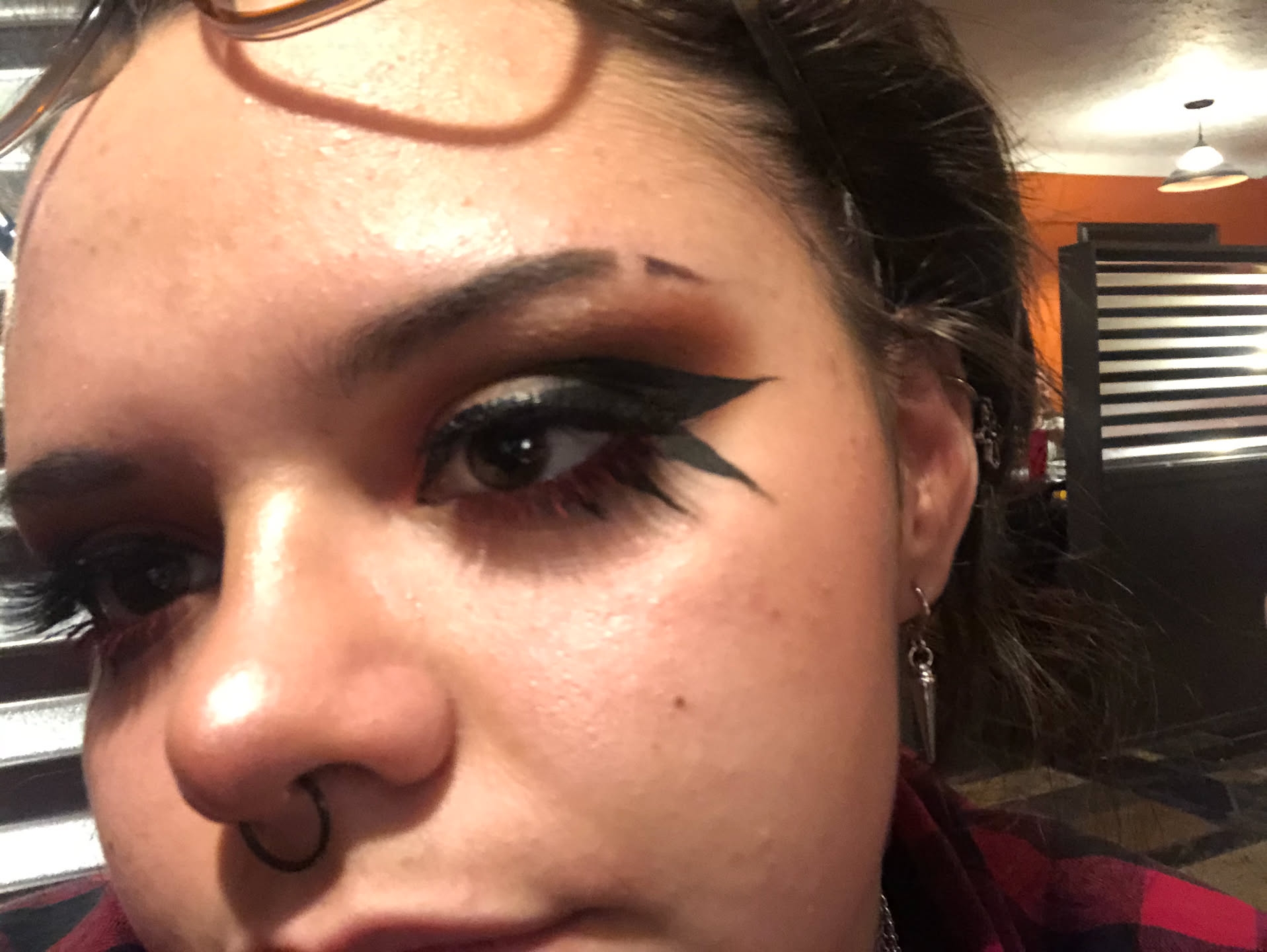 Airalynn got fancy with her makeup