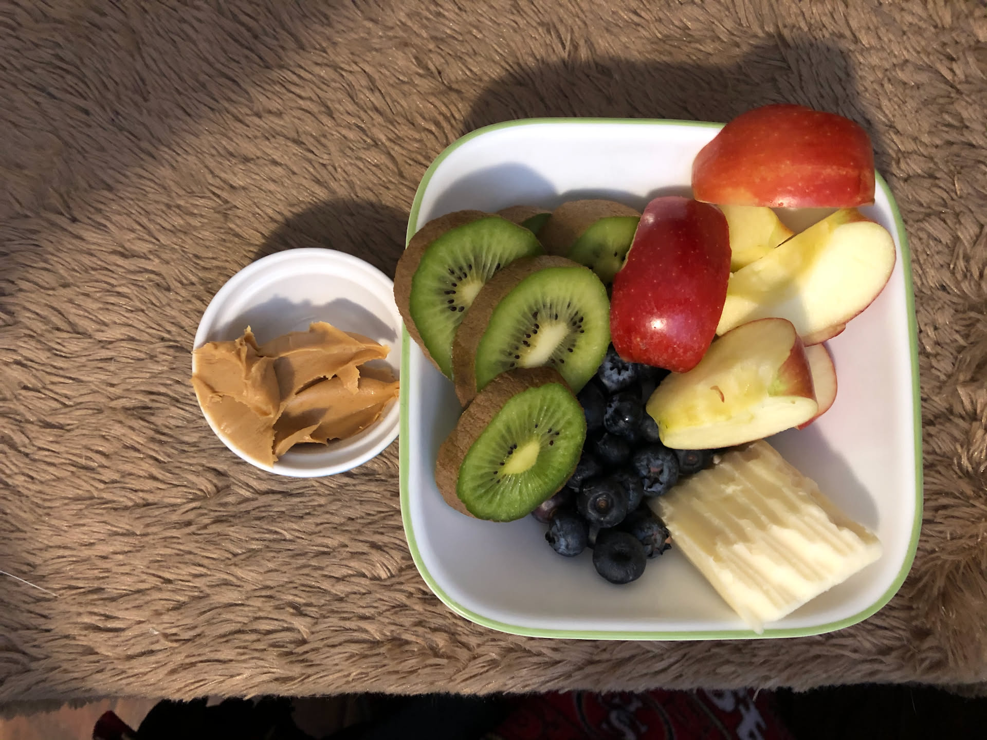 Deanna’s breakfast. It’s like a rainbow!
