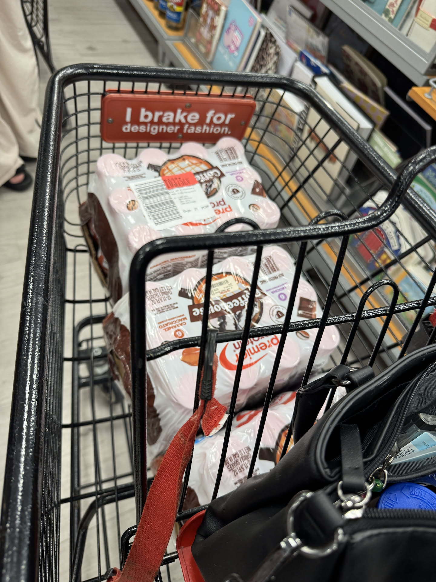 My friend told me they had my favorite protein shakes at TJ Maxx.