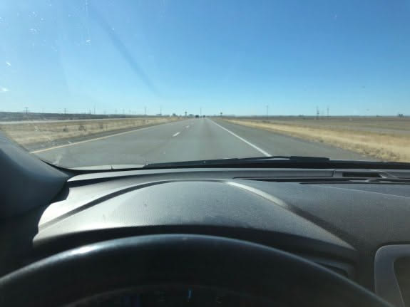 Have pretty good weather for traveling… can’t complain.