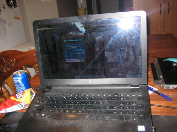 Shitty picture… but I ended the evening playing some ARK… Probably my favorite pastime at the moment.