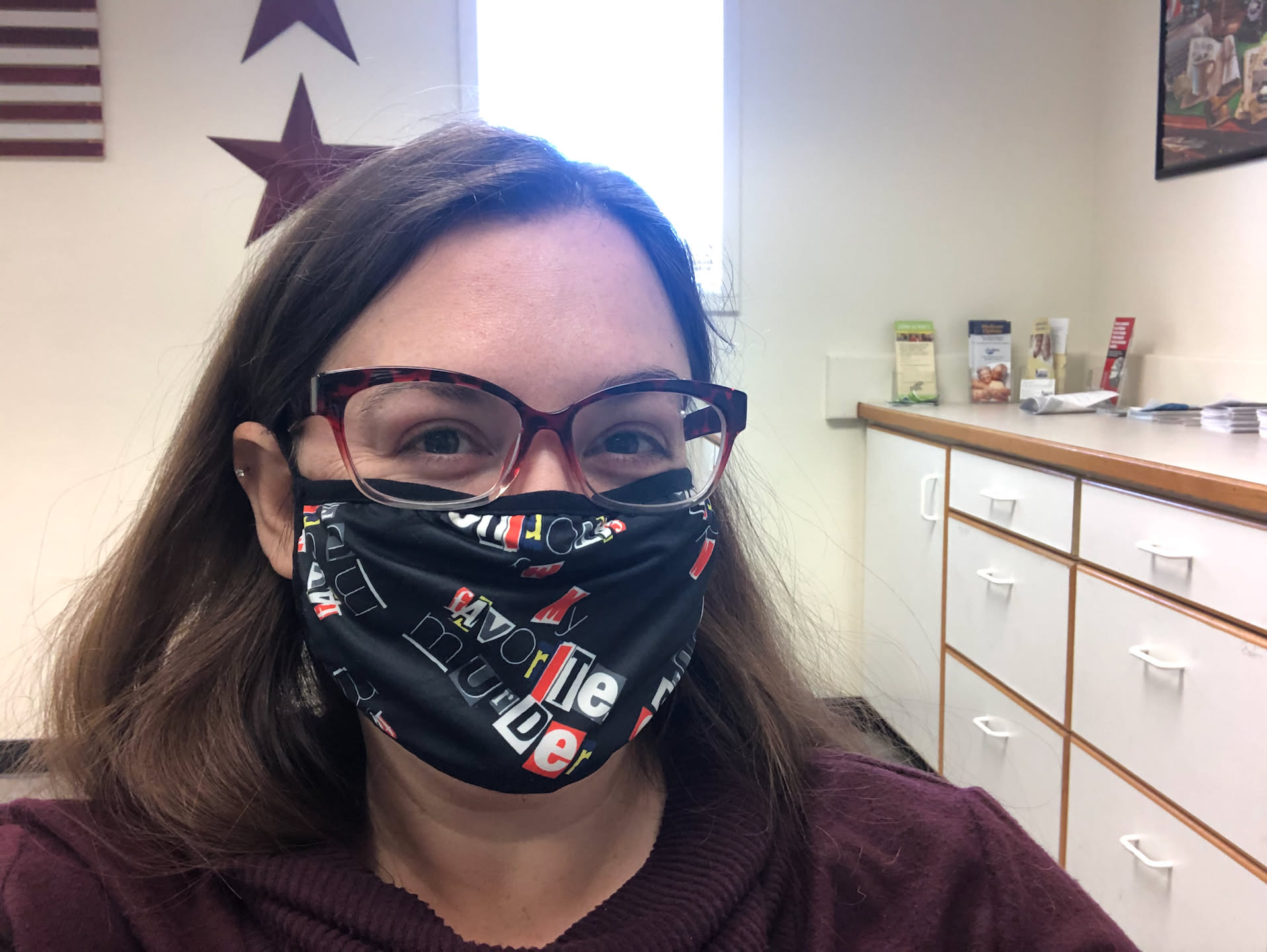 One of the errands was the DMV for Deanna to get her Star Card.