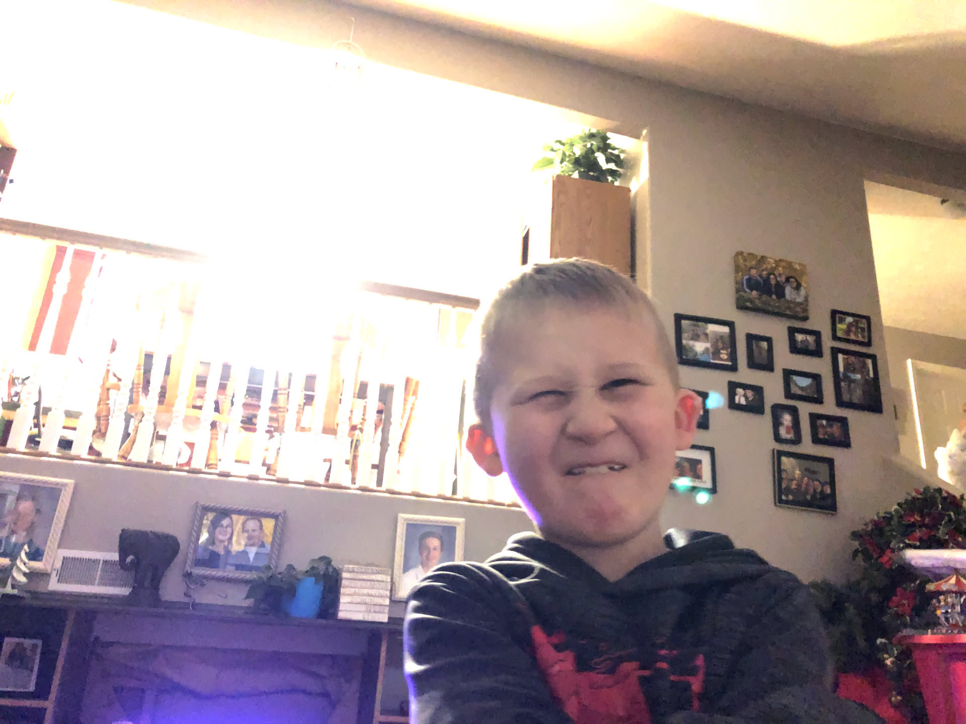 ok, one more of him being silly