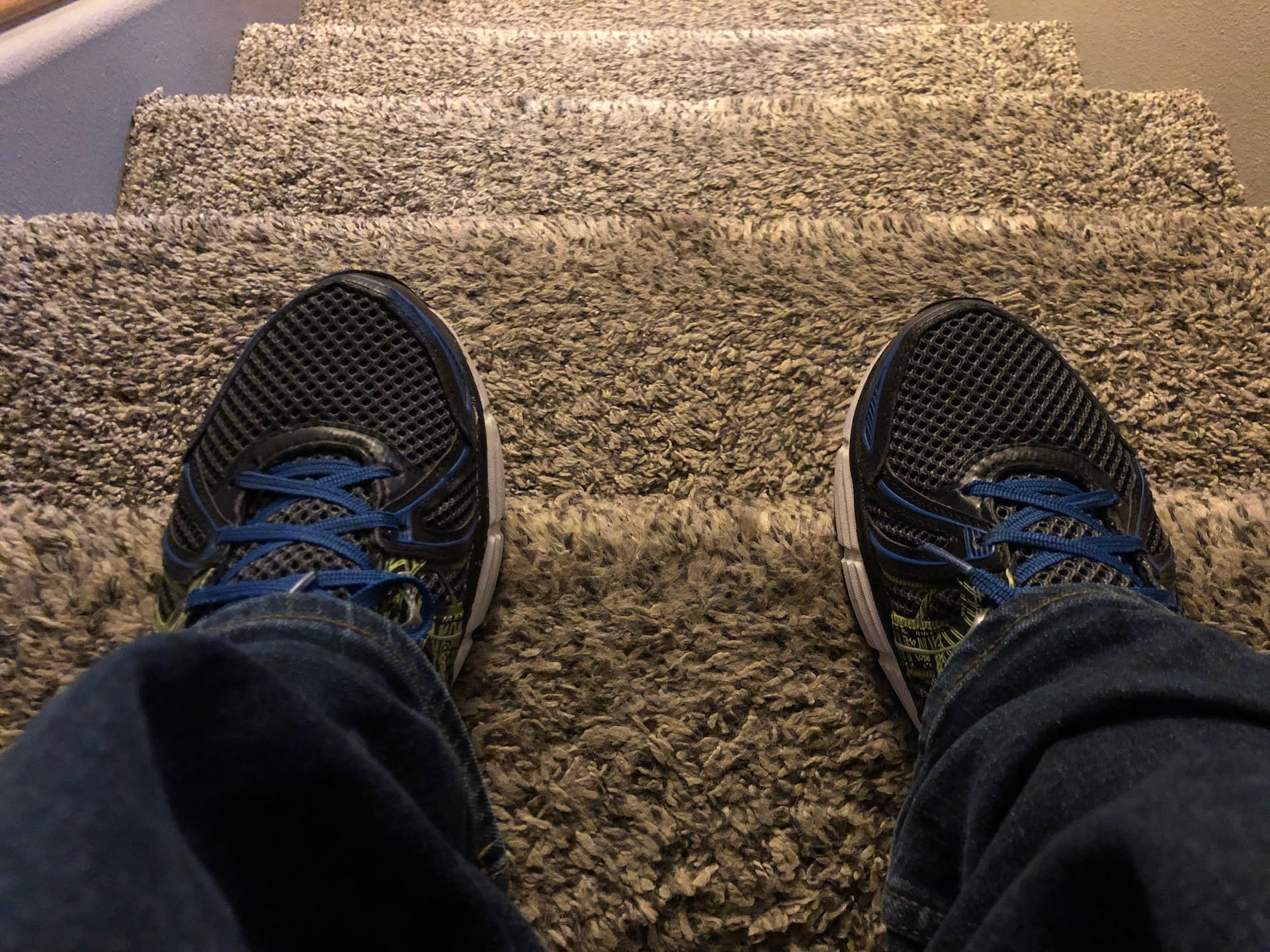 Wearing my new kicks today.