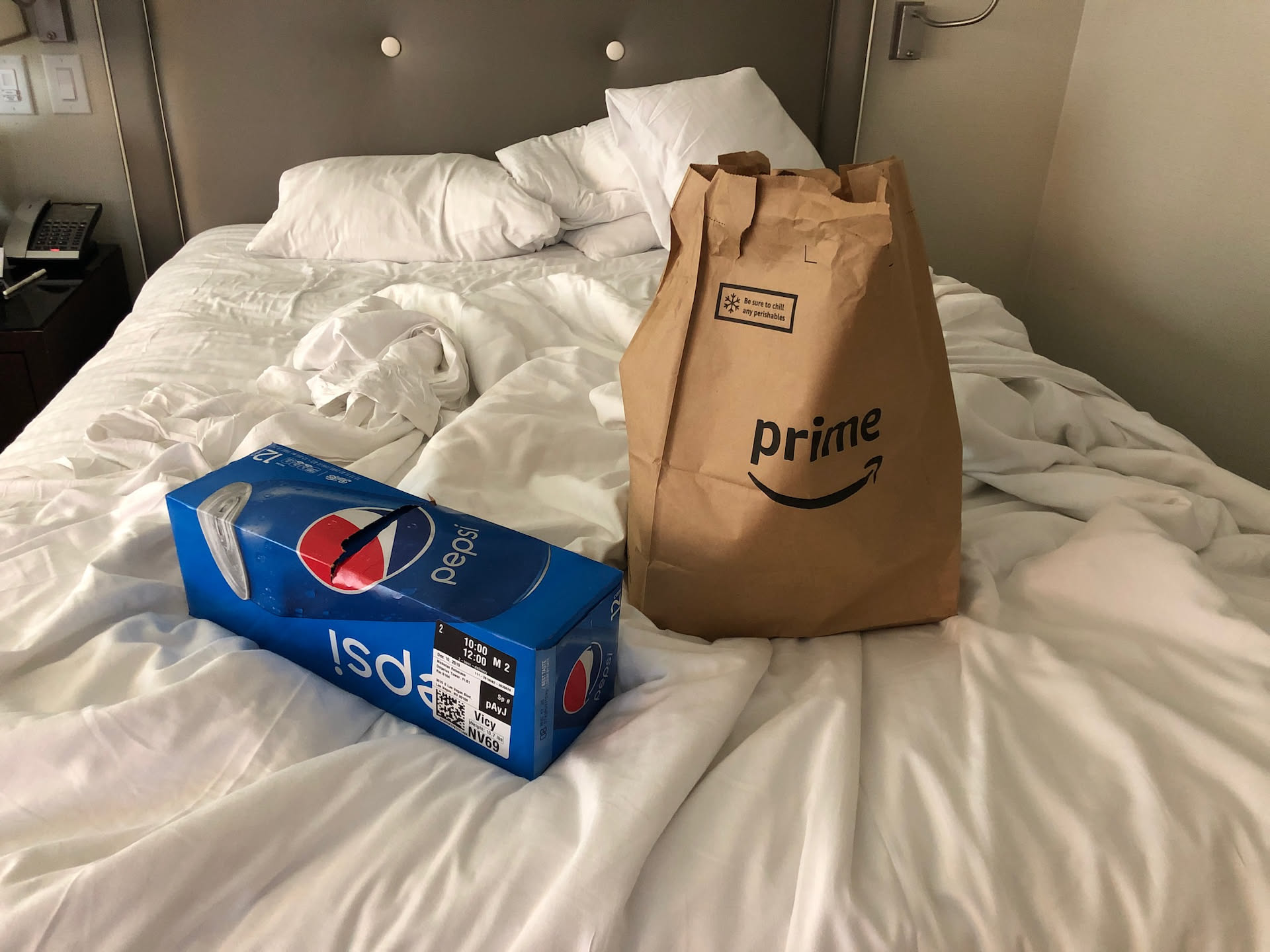 Found out you can get 1 hour delivery from Amazon PrimeNow in Vegas… spent a lot, but saved in the long run lol.