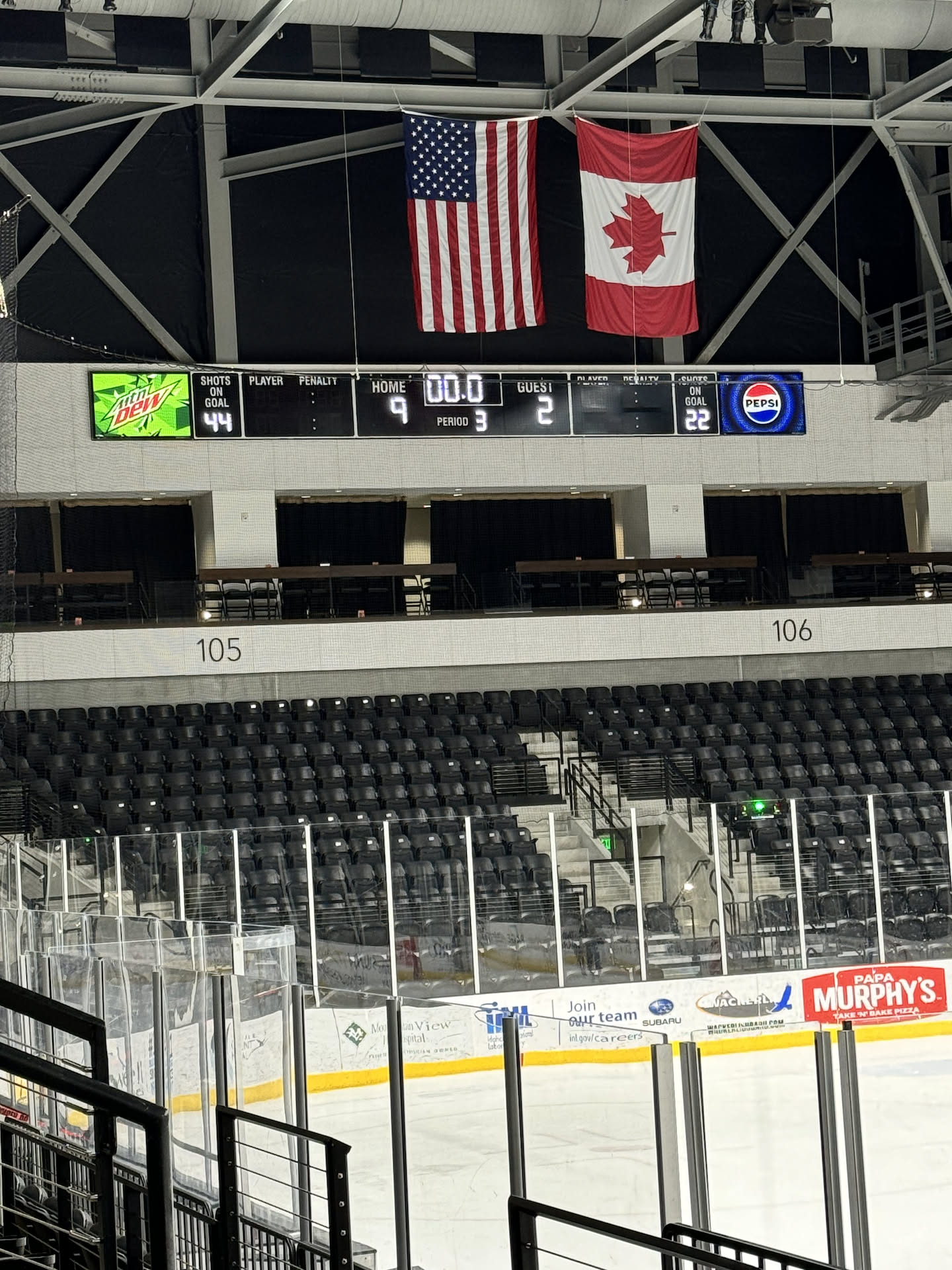 Score… Avery was the home team.