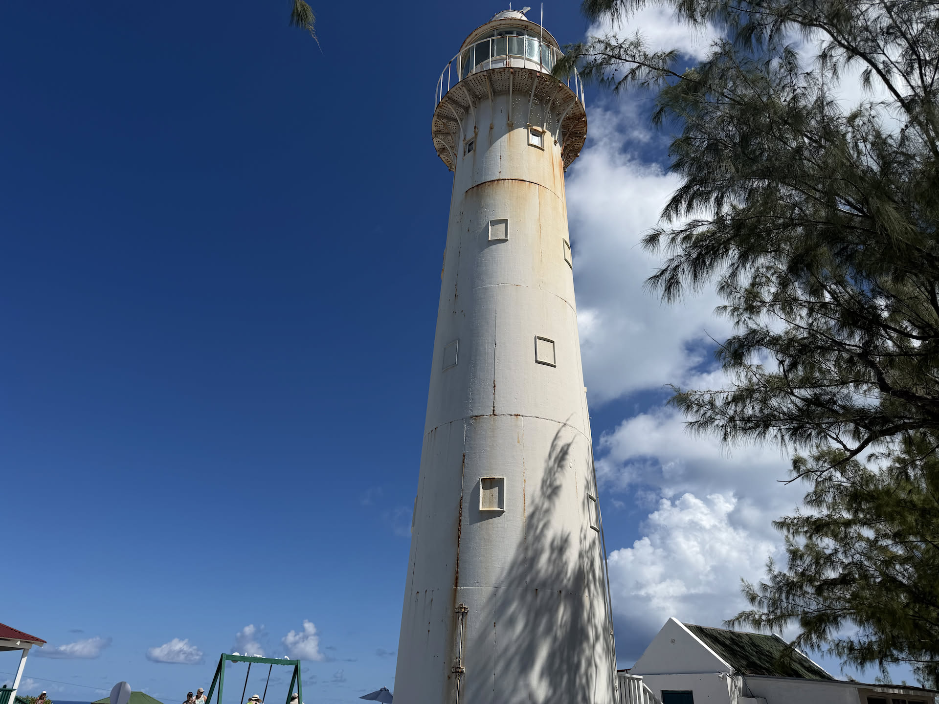 Made it to the other side of the island to see their light house… fun fact, when this was still in operation they would purposely dim the light so the boats would crash so they could loot the ships.