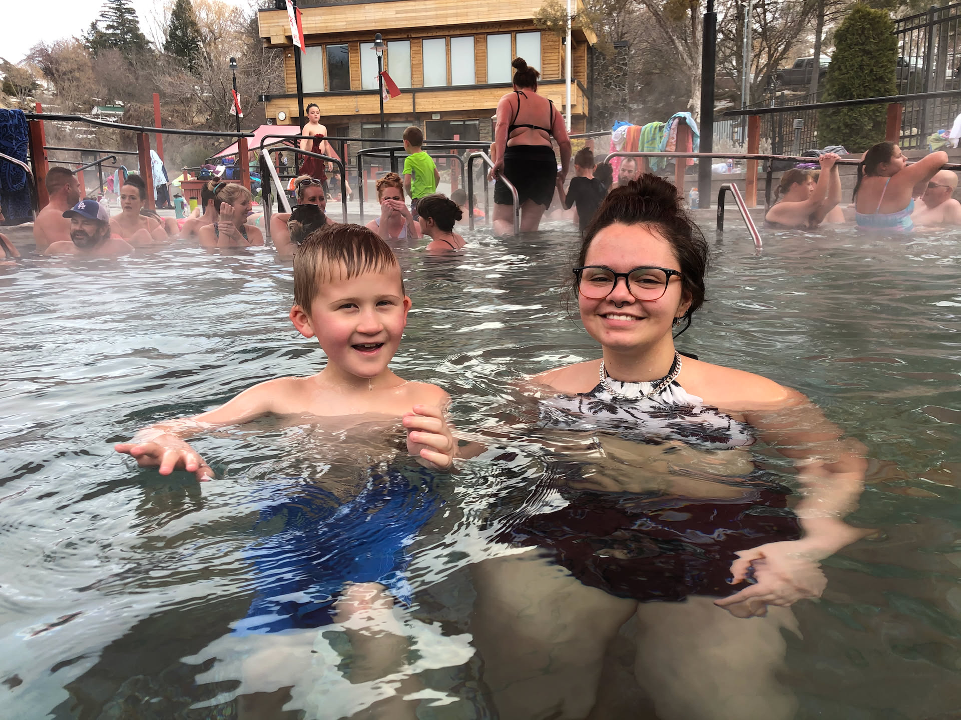 And we made it! Lava Hot Springs. It was a blast.