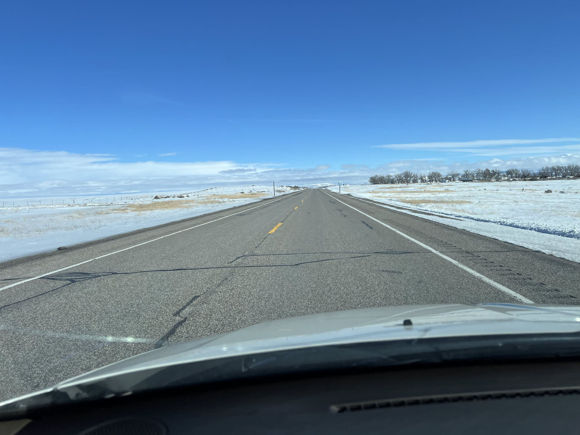 Today is Nick’s long drive day, but luckily it landed on a day when the roads were clear.