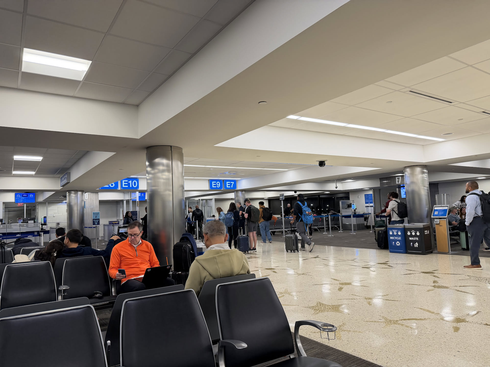 About to board - Florida to Chicago