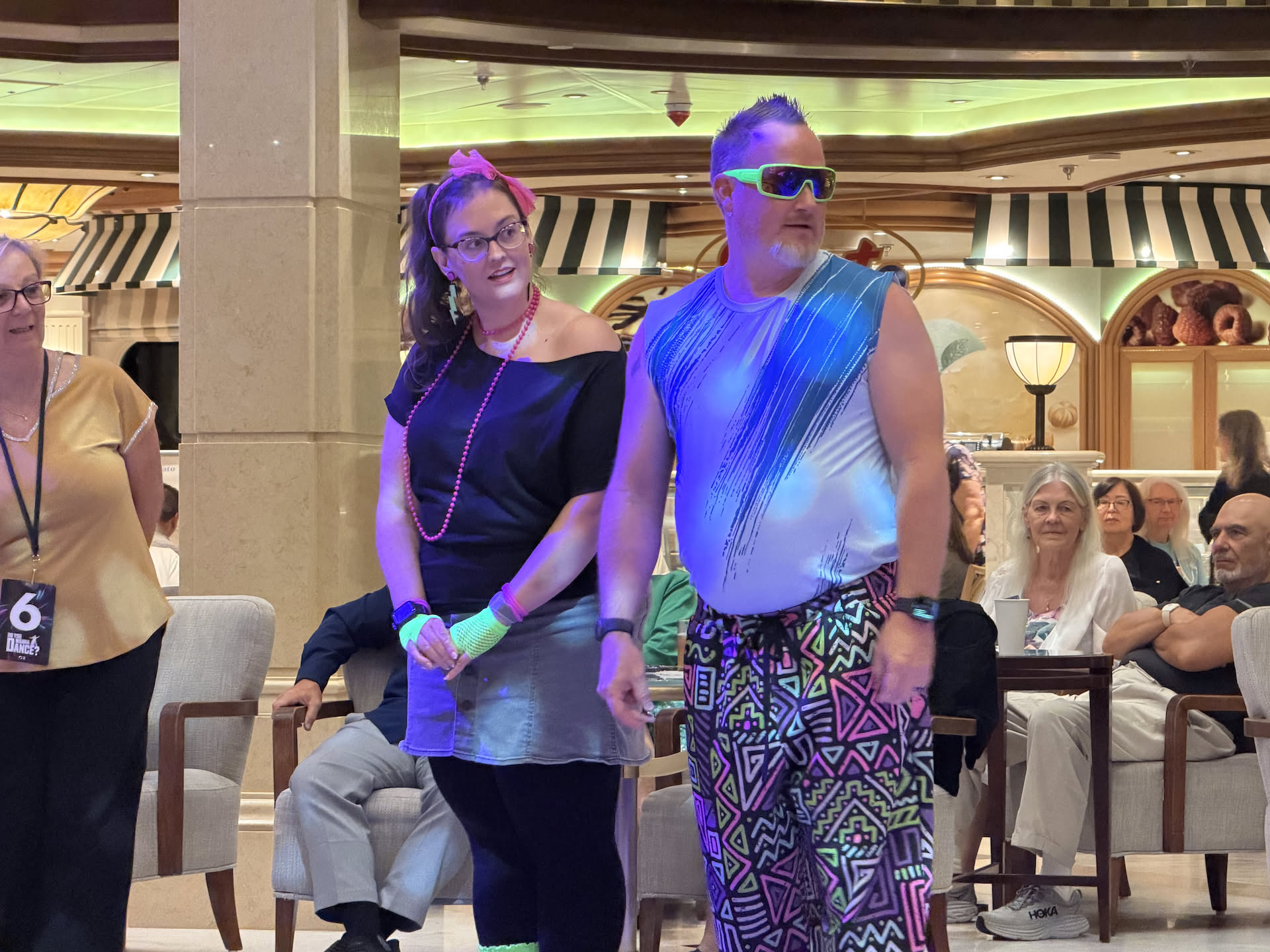 Deanna and I joined a dancing competition we shouldn’t have.