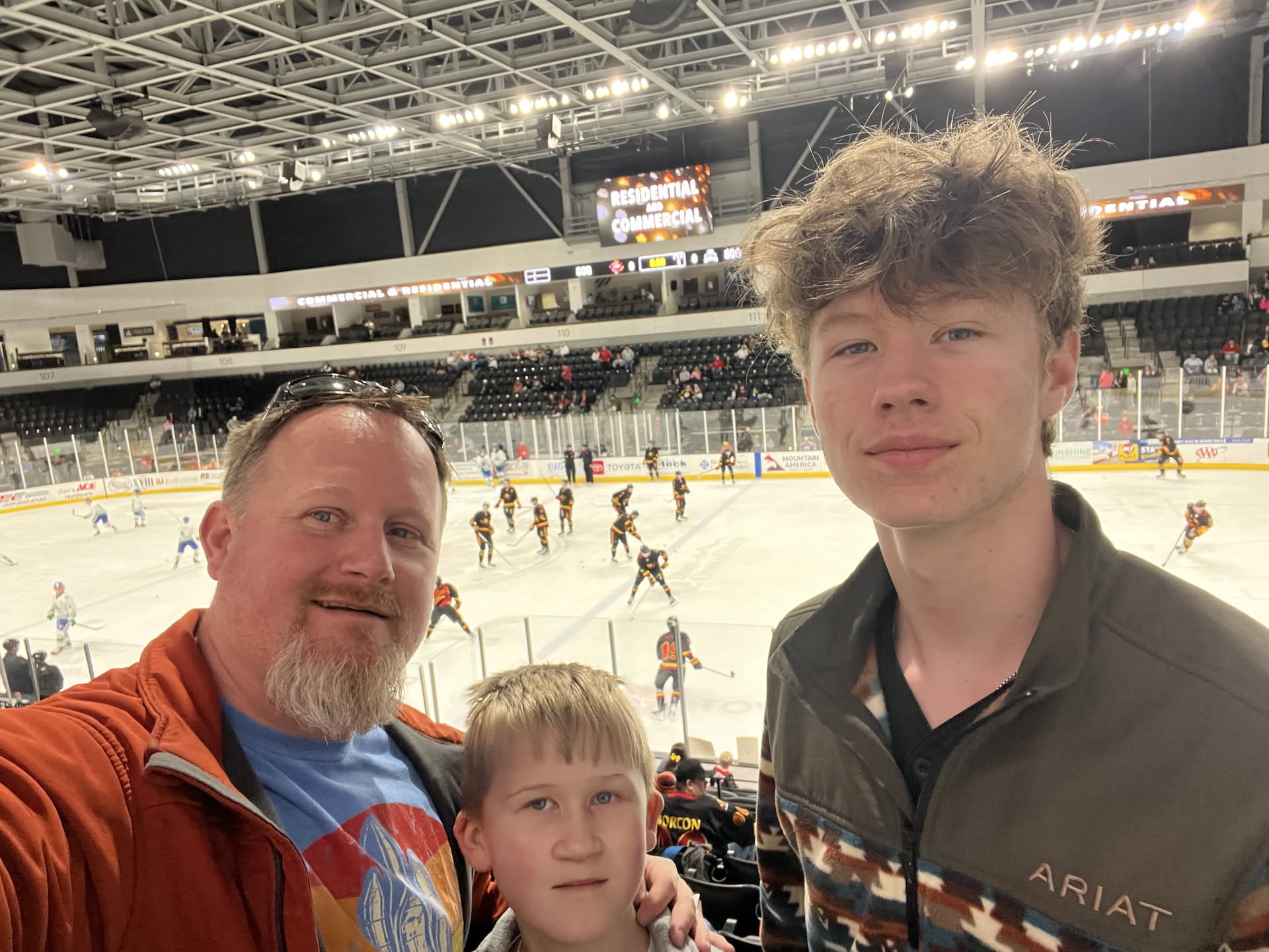 Nick took the boys to the SpudKings game. They had a blast… here are a bunch of photos from it.