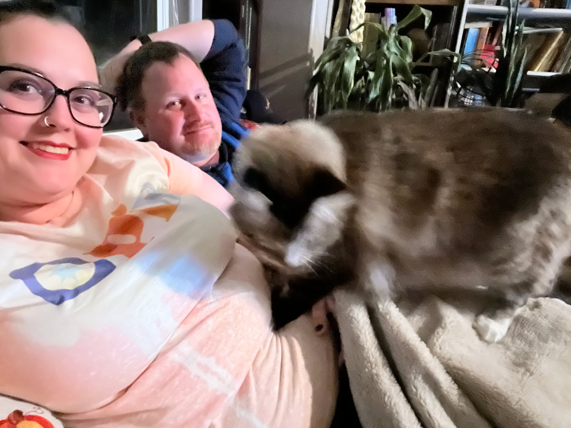 After work, we were able to wind down with a couple restoration videos on YouTube.