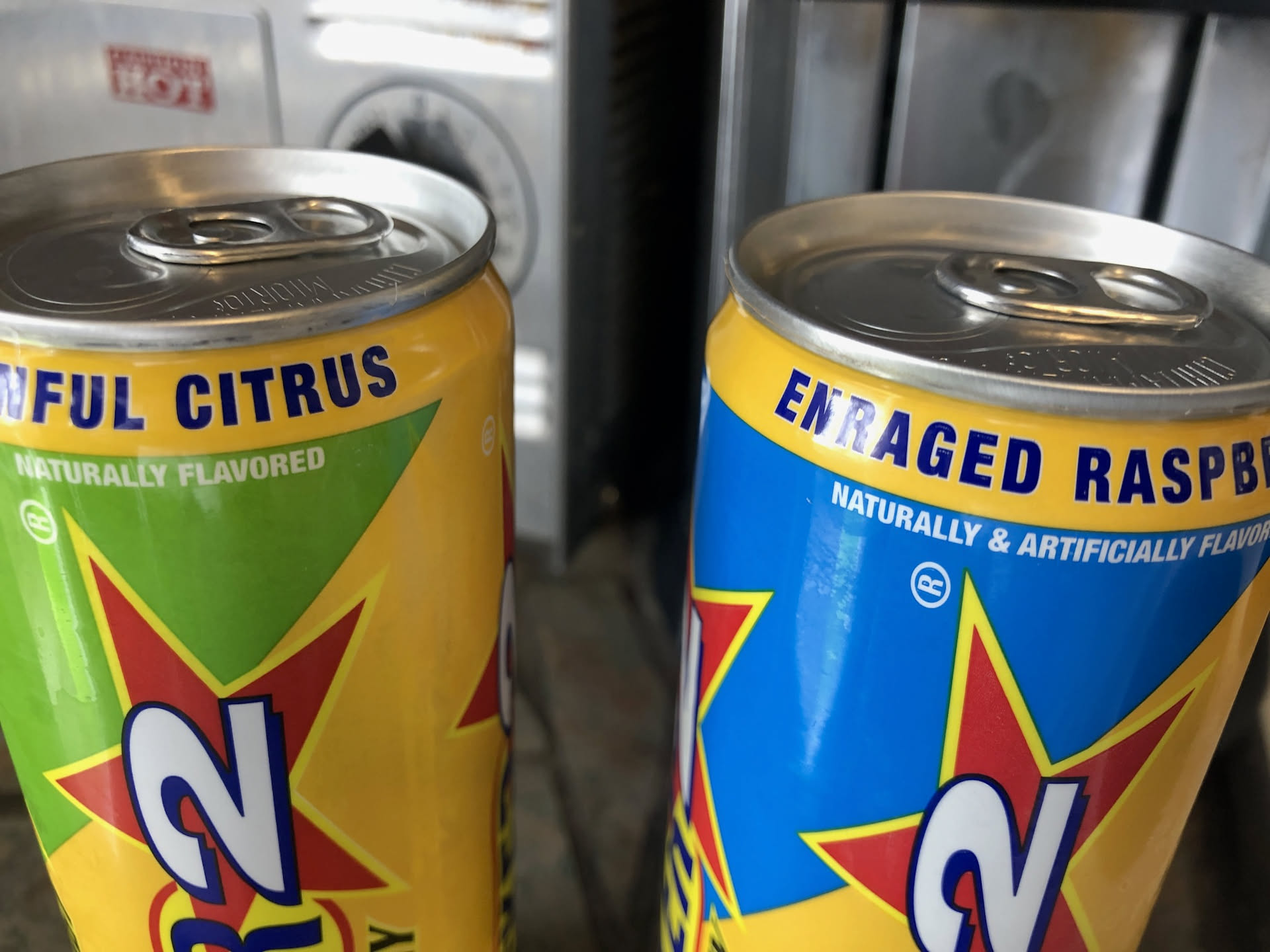 Actually got two different flavors.