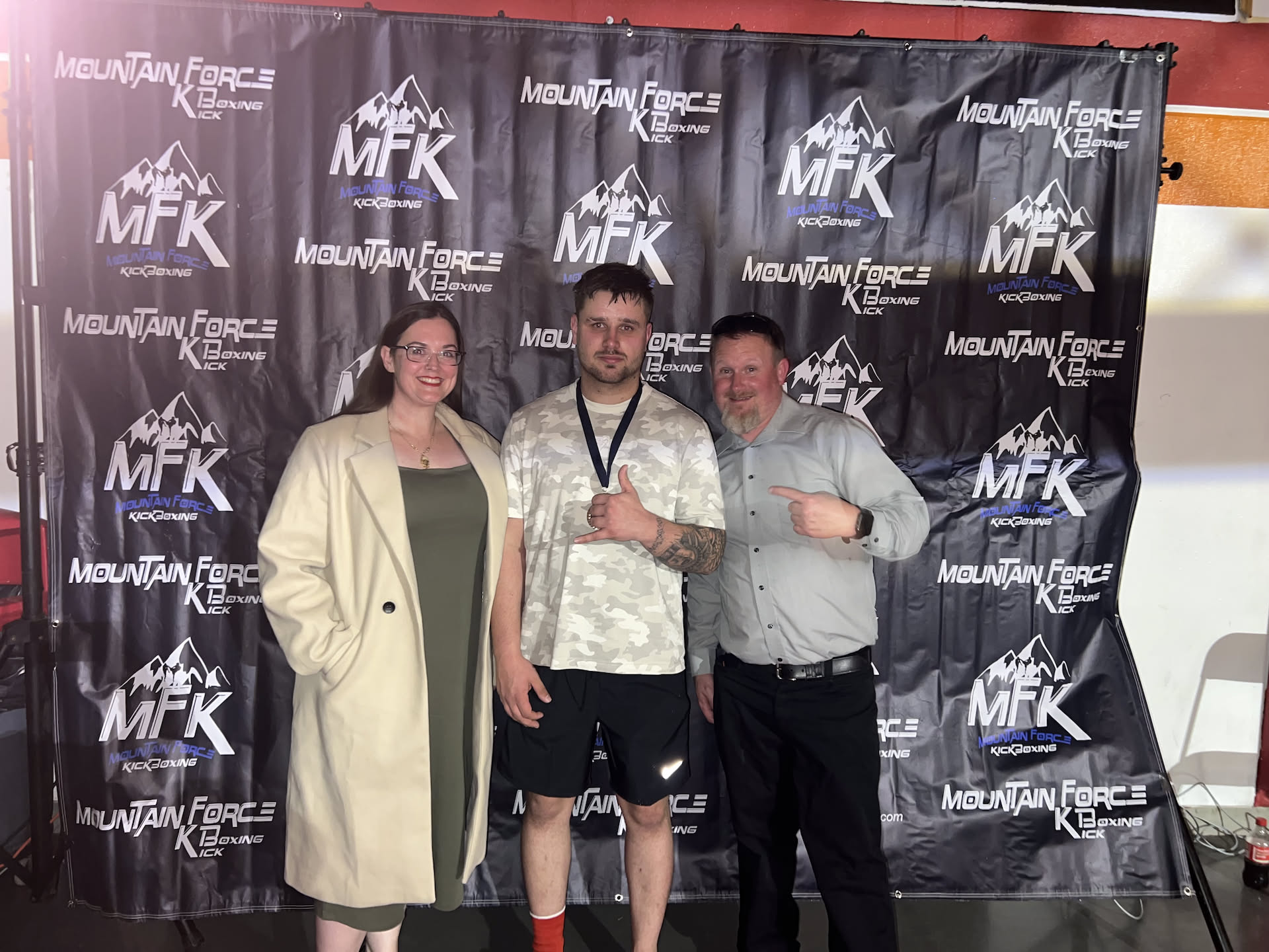 Got the pic with the winner!
