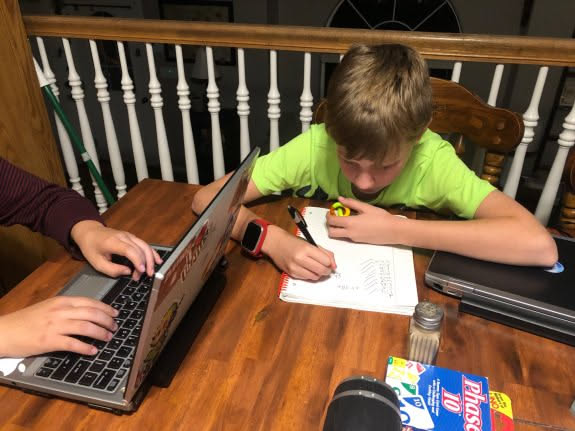 Homework time.