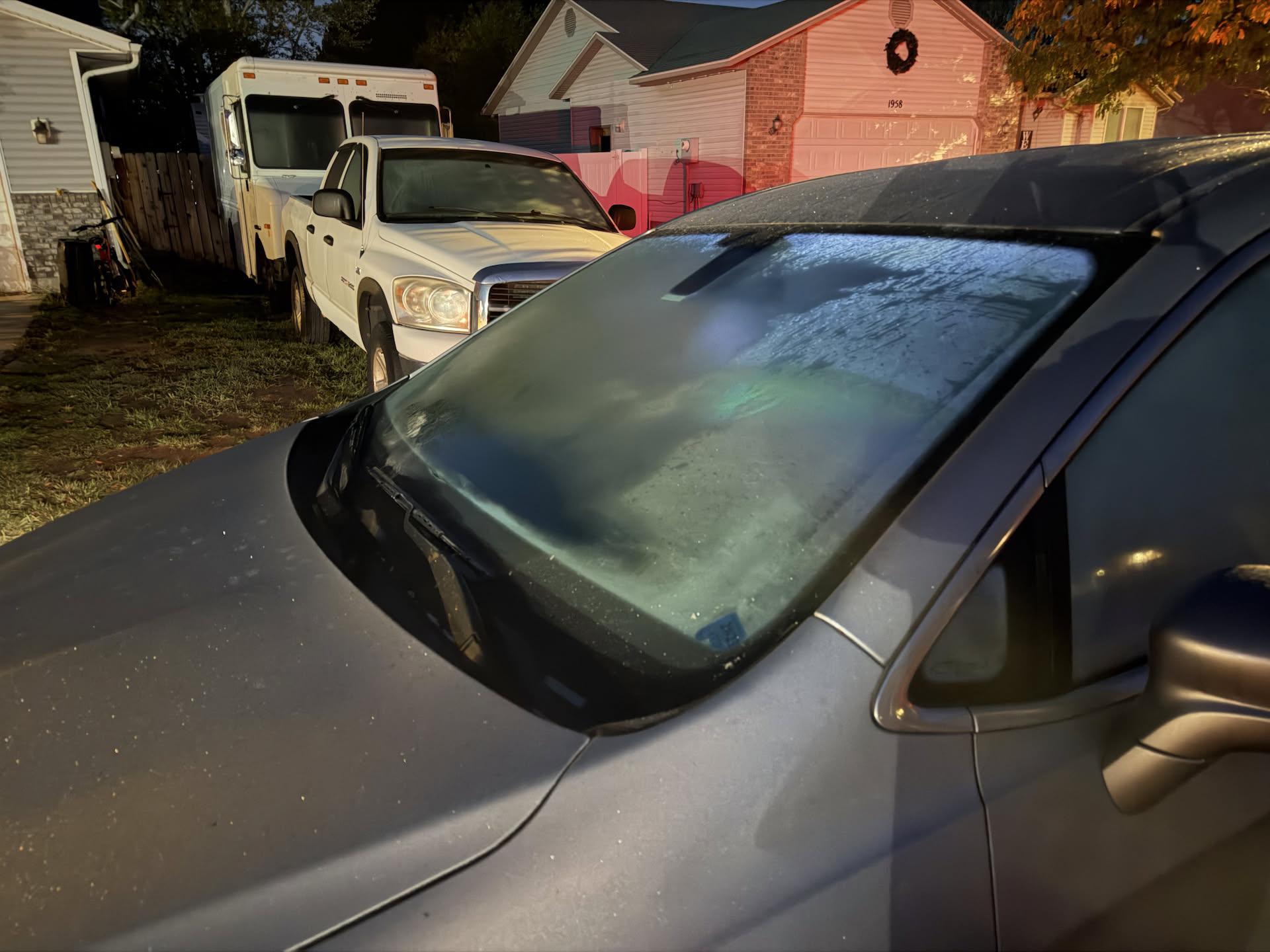 First frost of the season… boo… glad we will be in the Caribbean in a couple days!