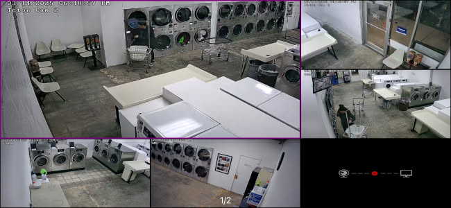 While waiting for Deanna to get ready for their dinner date… Nick checked in on the laundromat.