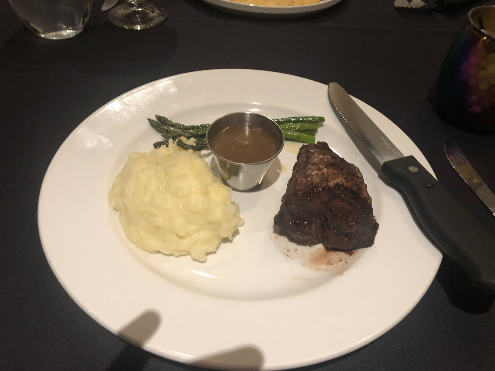 Hard to believe this is a $50 plate. Needless to say, we went back to the hotel and had snacks lol.