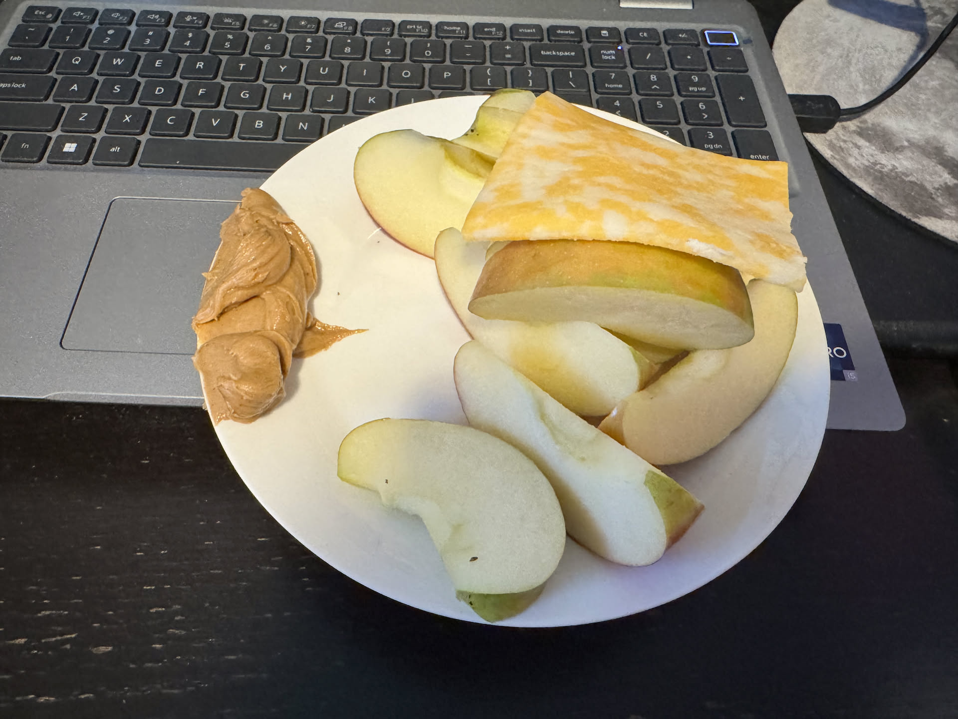 Deanna wanted to share her breakfast again.
