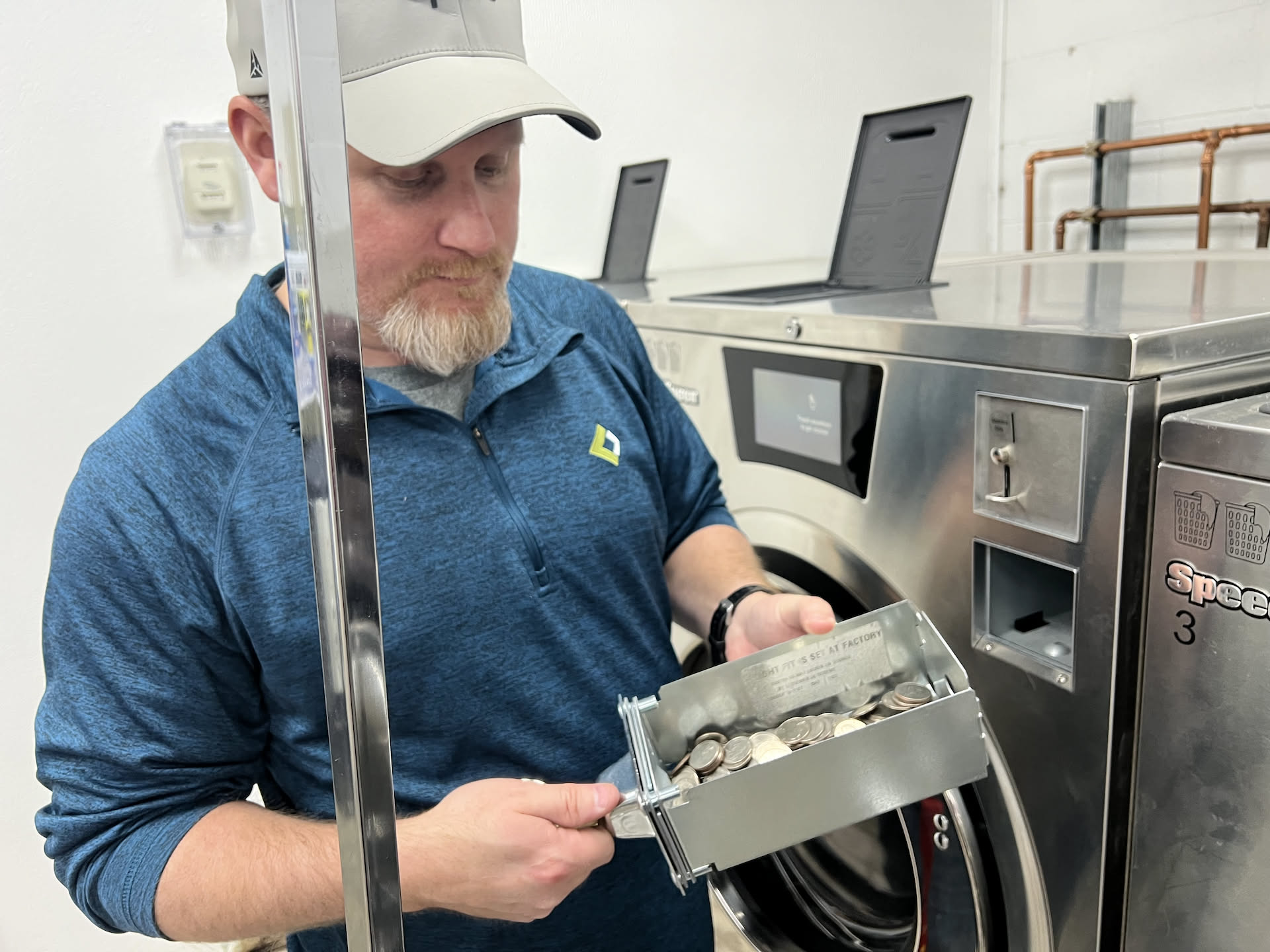 It’s Thursday, so we have to pull quarters to make sure we have enough quarters to make it through the weekend… smaller pull tonight, but we did end up with extra, and that’s always a good feeling.