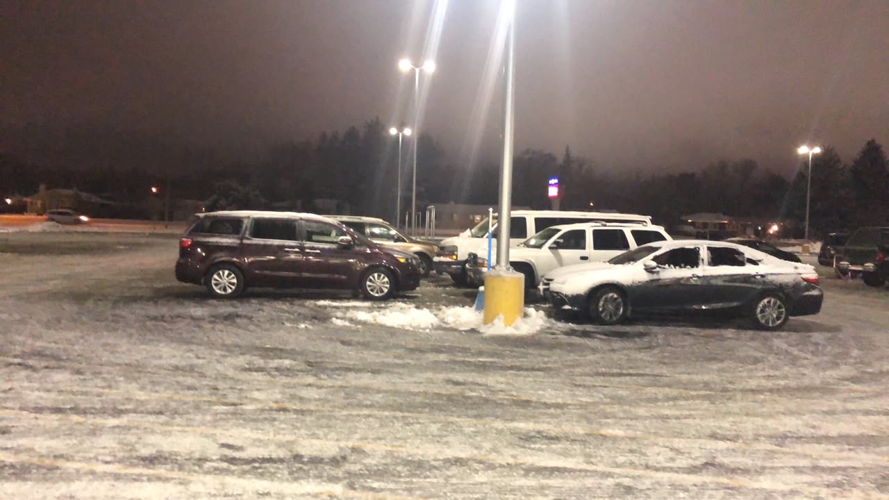 More and more snow.