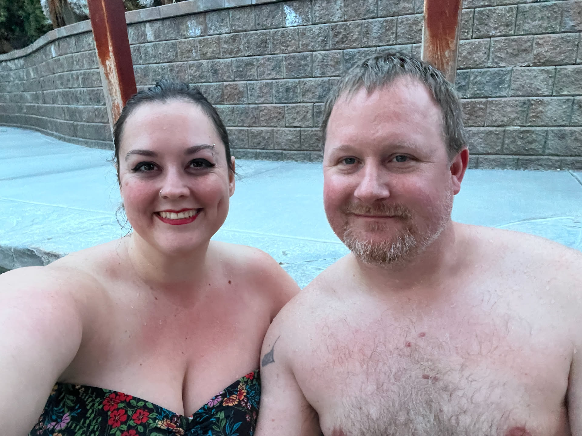 After that awesome nap, it was finally time to go and enjoy the Lava Hot Springs!
