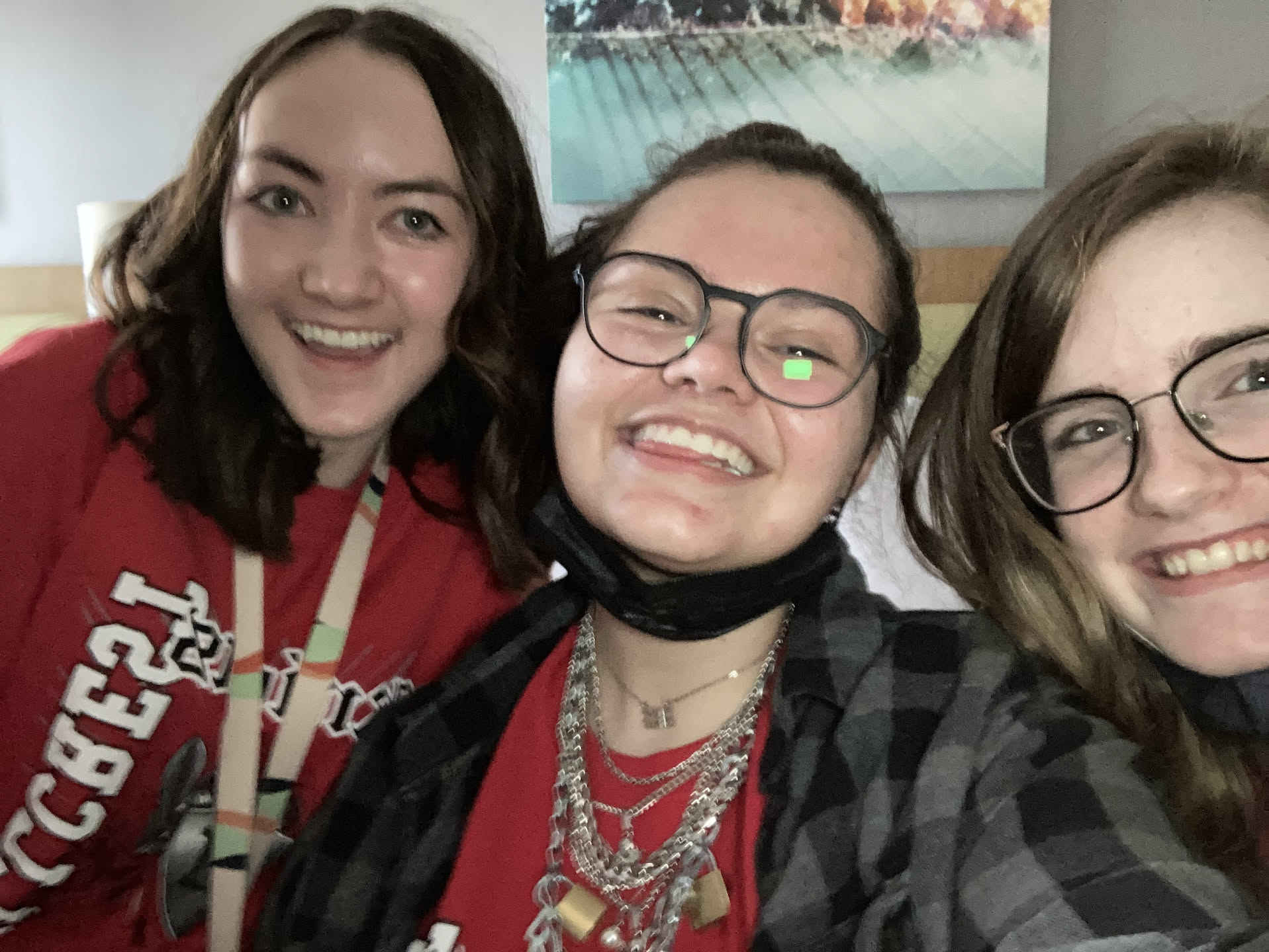 Airalynn made some new friends, and hung out with old ones – she is having such a good time on her trip.