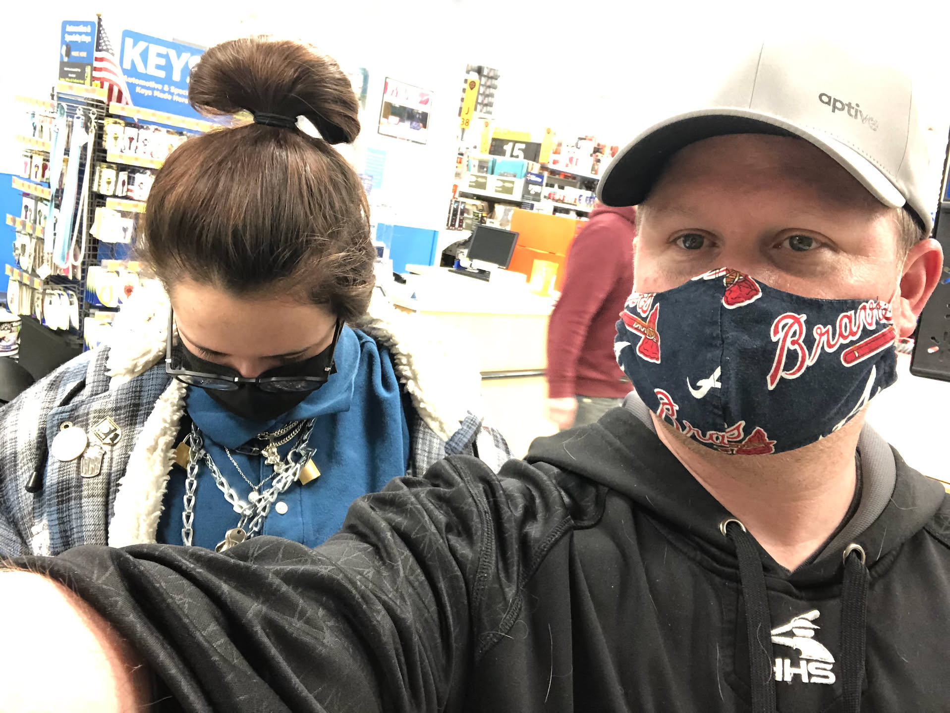 After work, Airalynn had some errands to run, so Nick and her got some quality time together.
