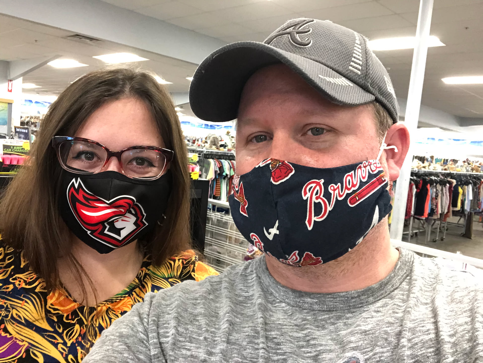 Hard to tell we are smiling