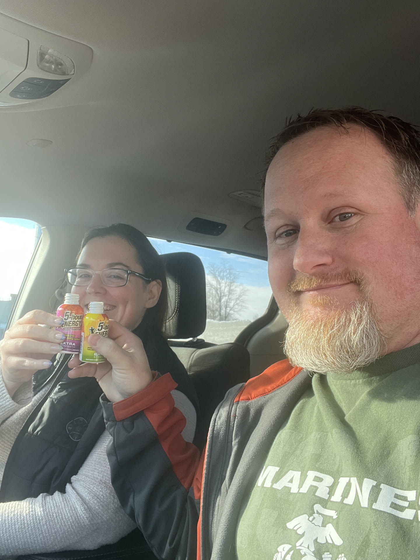 Stopped in at Maverick for a couple of 5 Hour Energy shots.