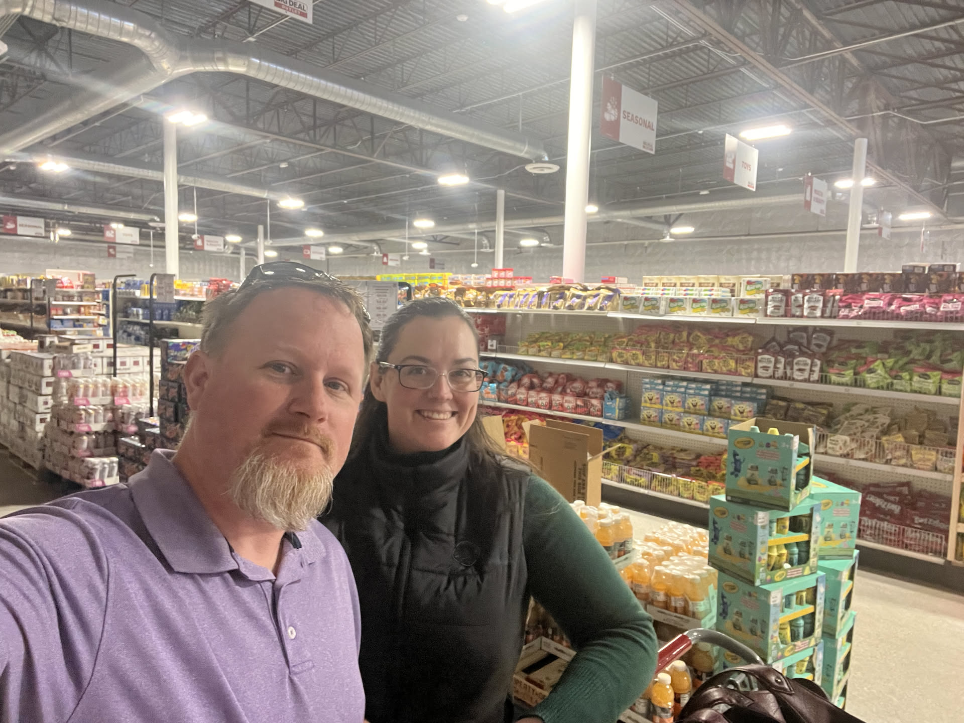 After work, we took a trip through Big Deal Outlet to see what they had to offer.