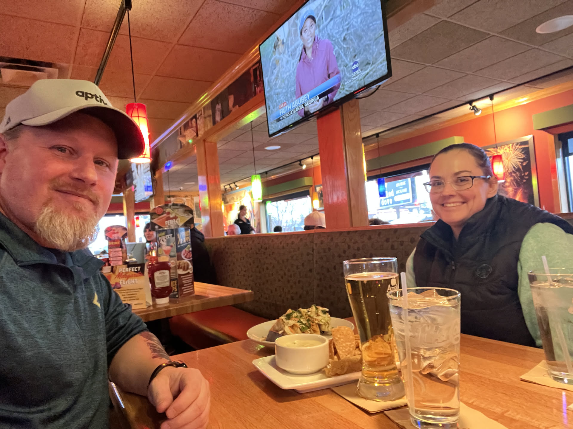 After work, Deanna and I decided to go on a date, and had a great dinner at Applebees.