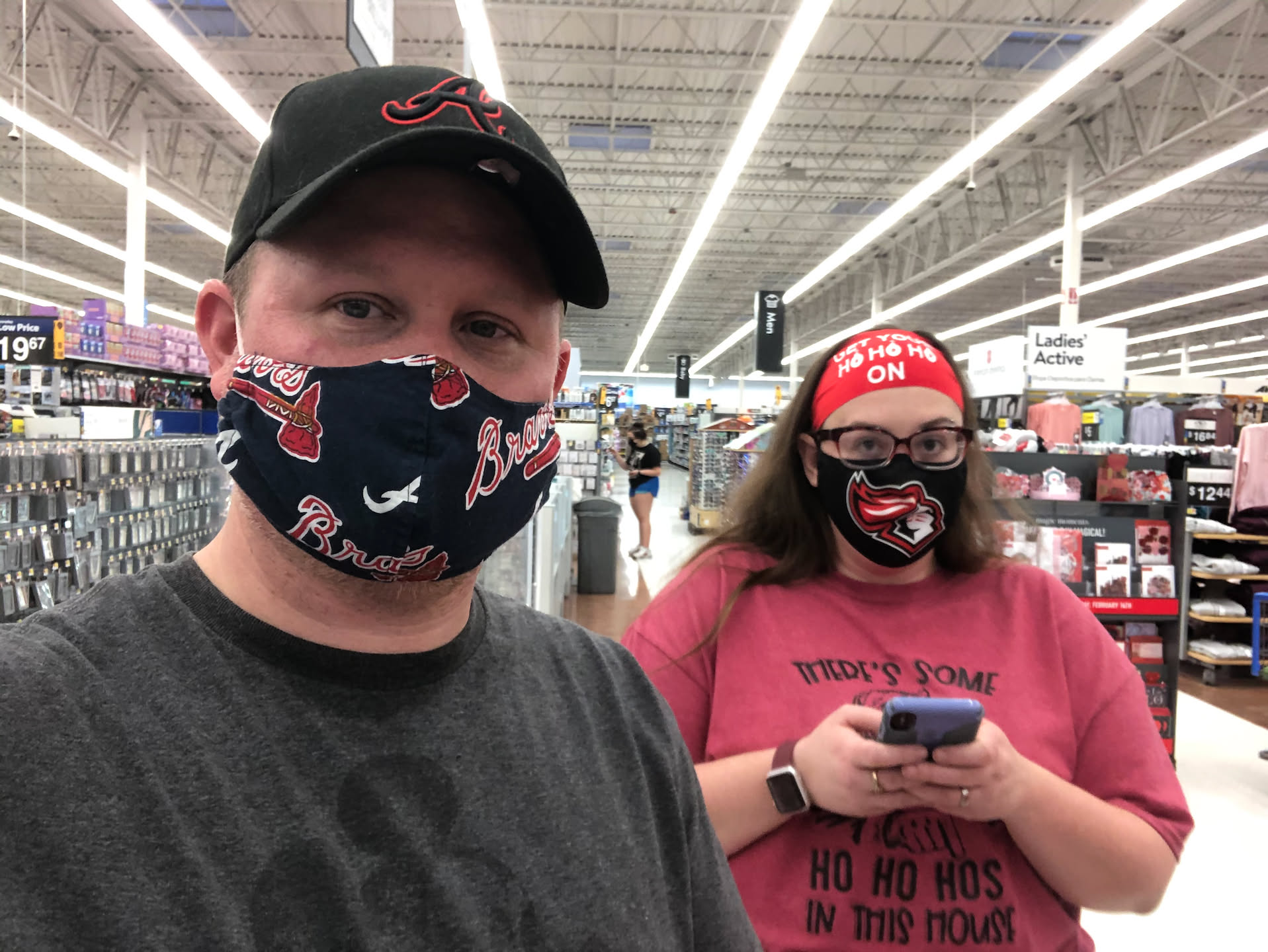 Stopped by WalMart for some dinner extras.