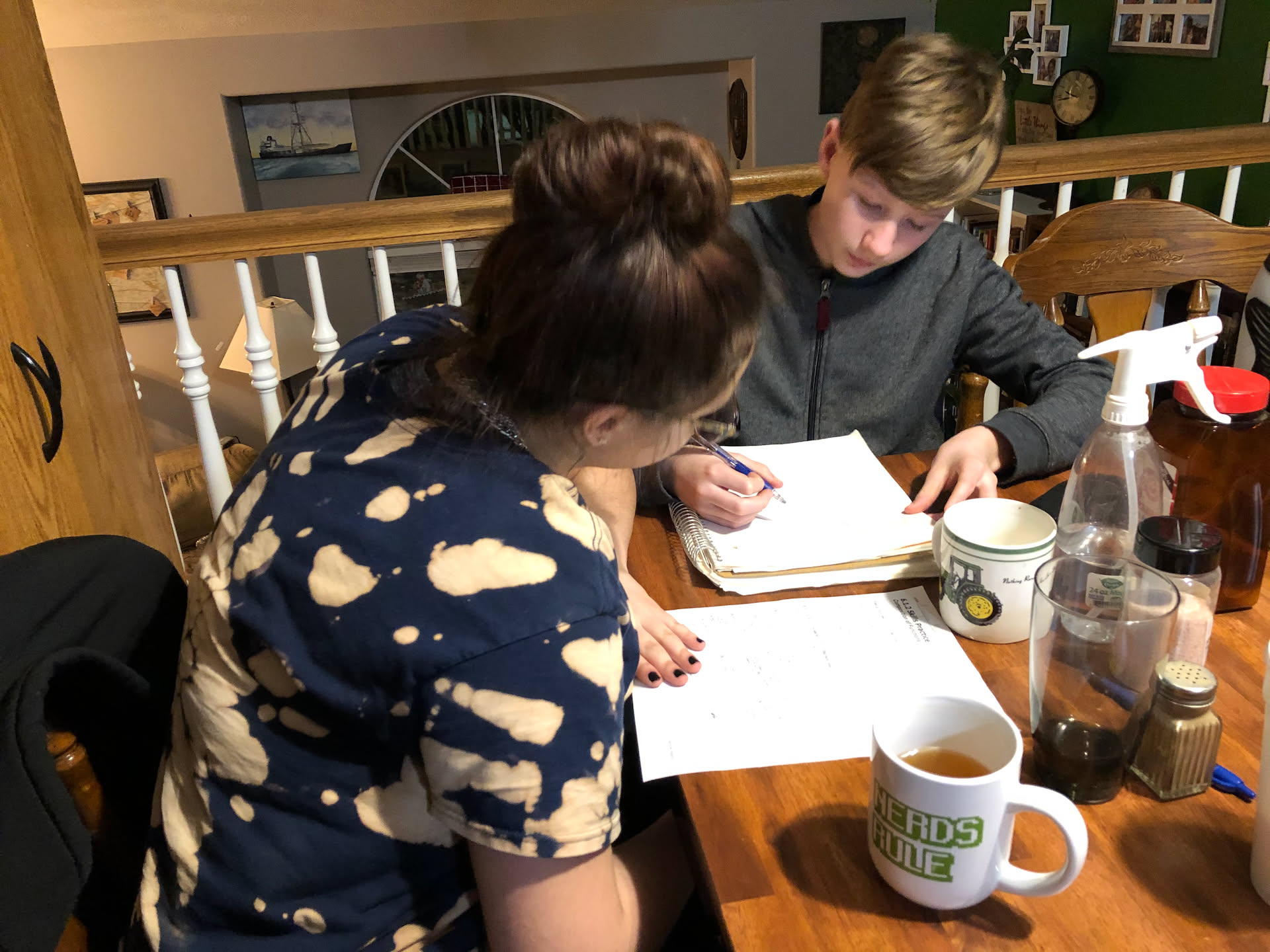 When they got booted from tech she decided to see if he could do her math. He did. We are impressed.