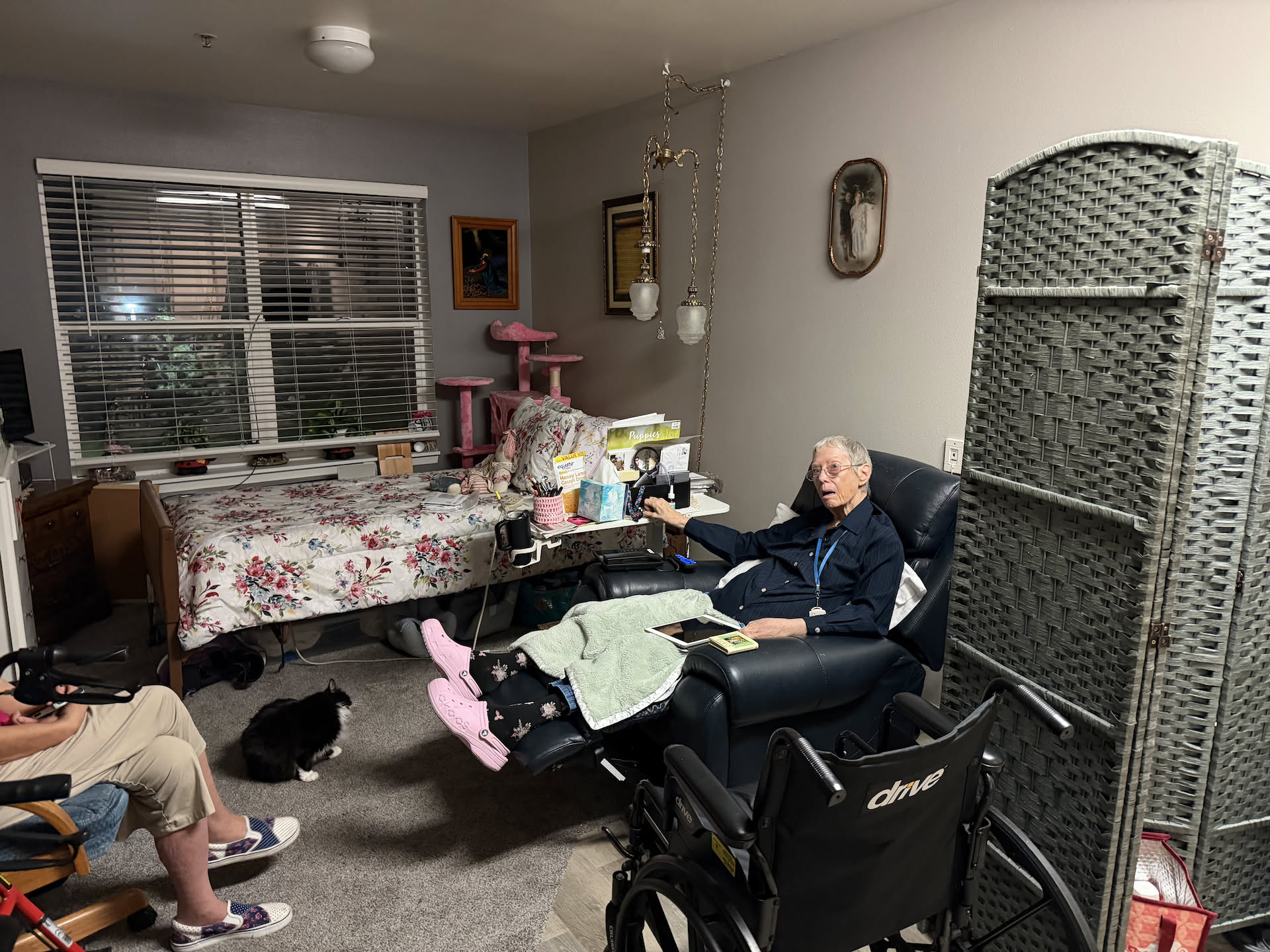 Went to Granny’s for a visit.