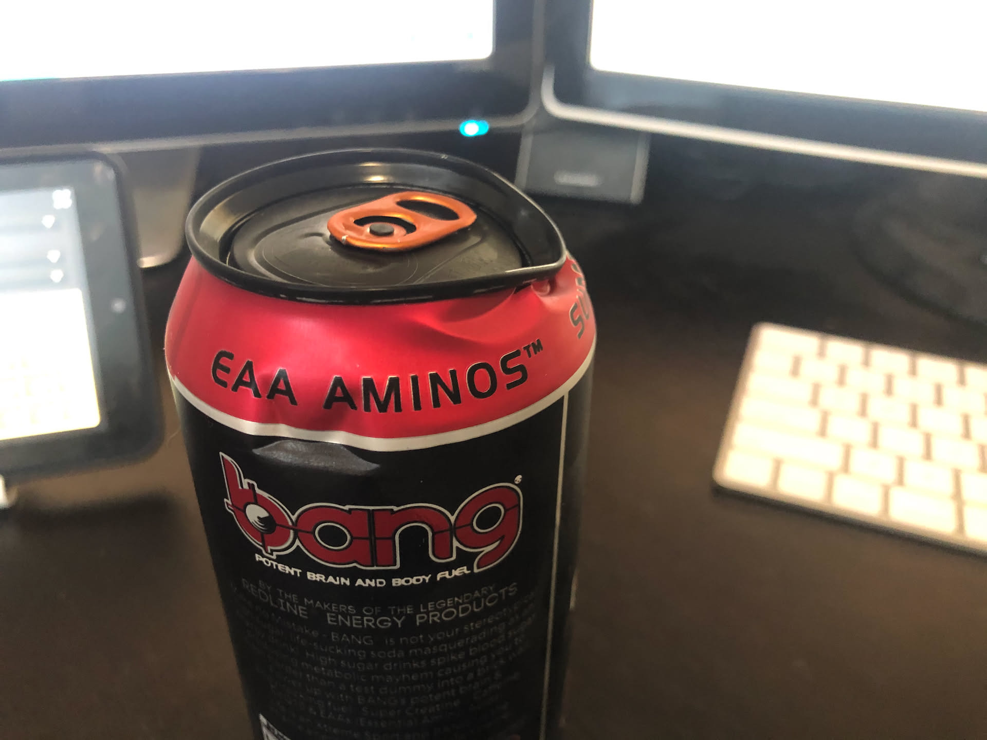 Dropped my energy drink when I bought it…. “it’ll buff out” as Tyson puts it.