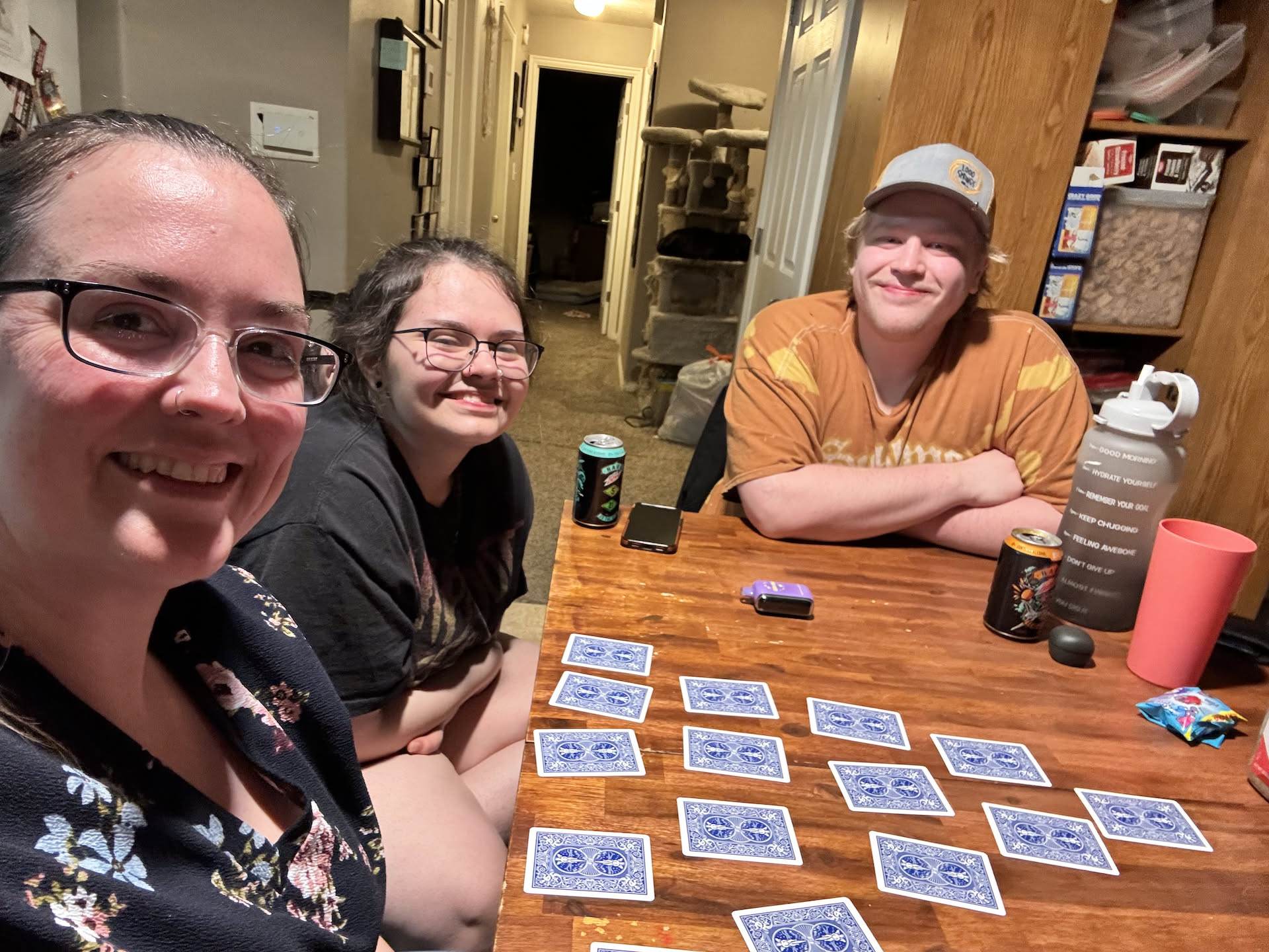 Teaching and playing Drunk Driver.