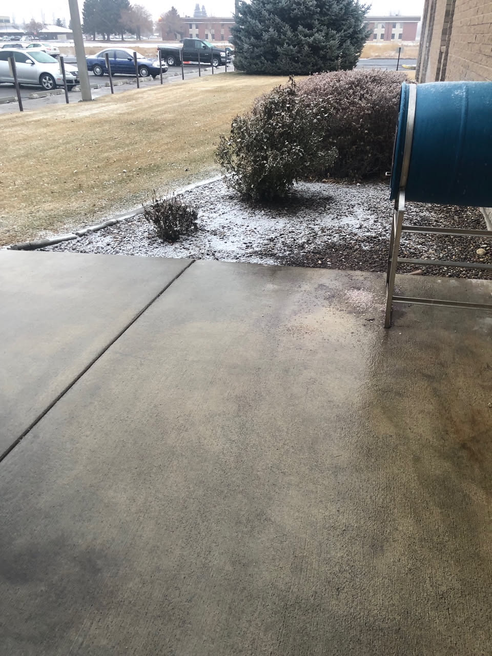 The snow is trying to come… Be Gone THOT!
