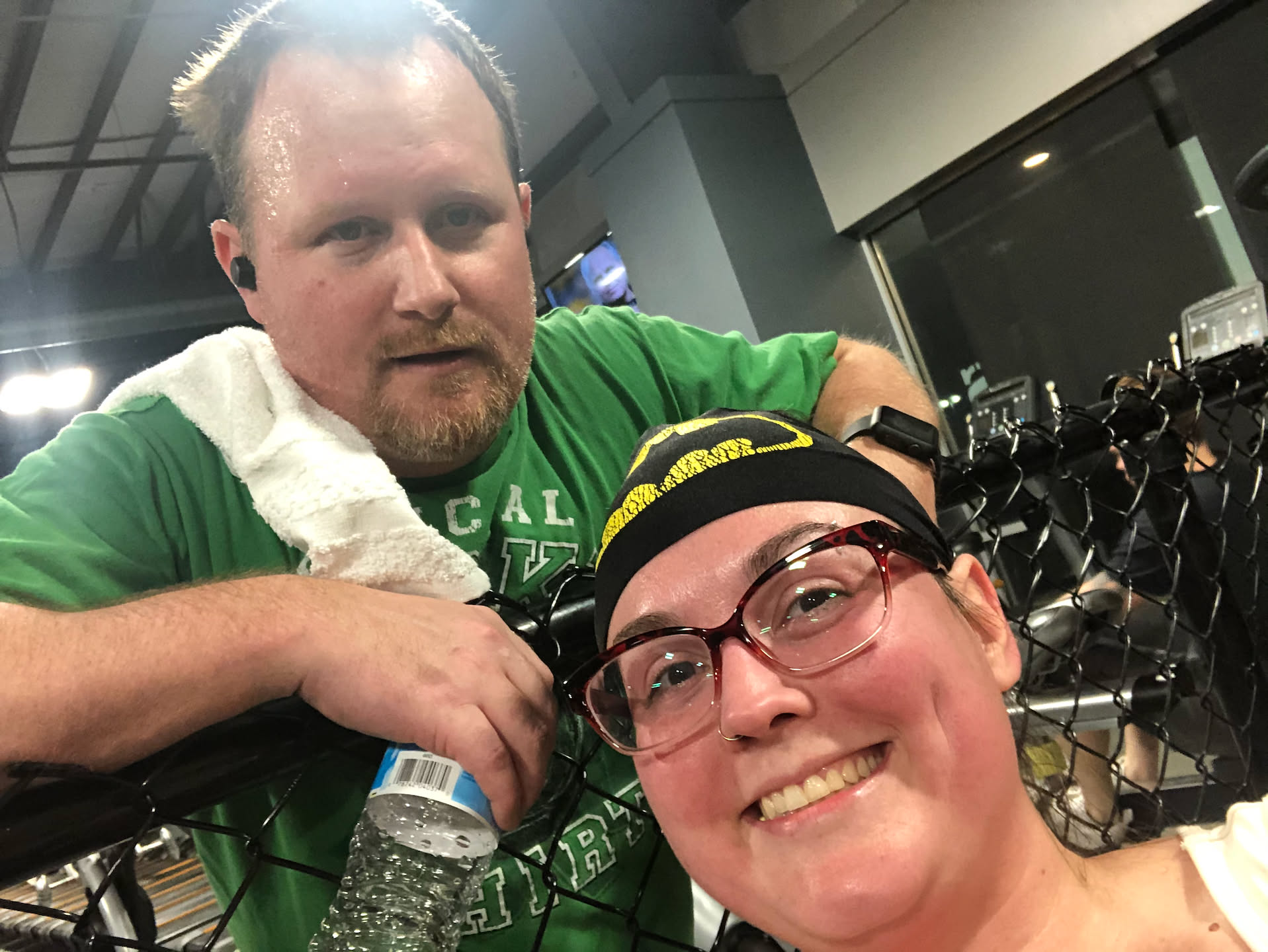Evening at the gym once again… Rockstars!