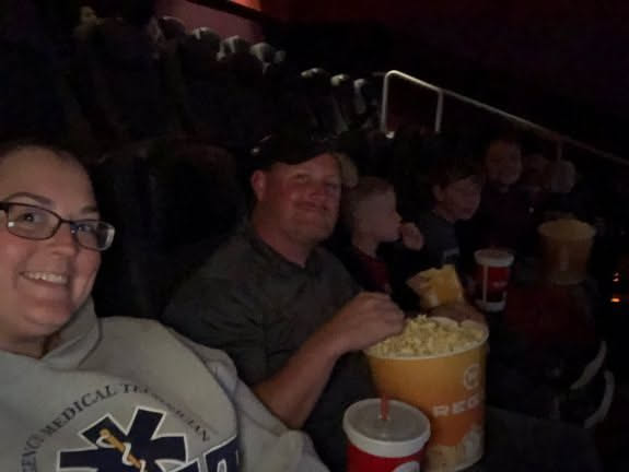 Movie is about to start.