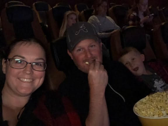 And timing worked out perfect… as soon as the first one finished, we left the house and went straight to the theater for the second.