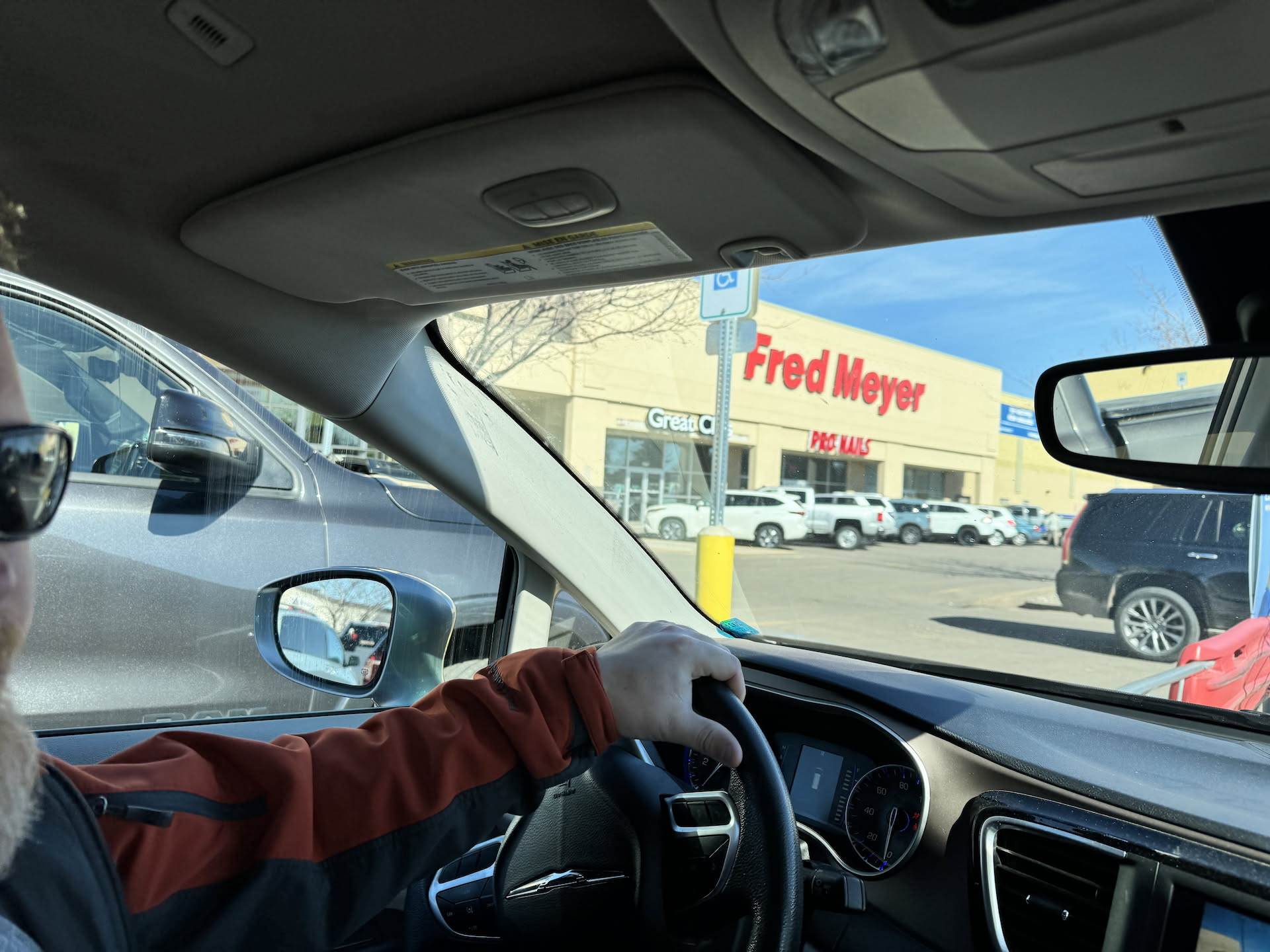 After work we went to Fred Meyer to check out their meat sale.