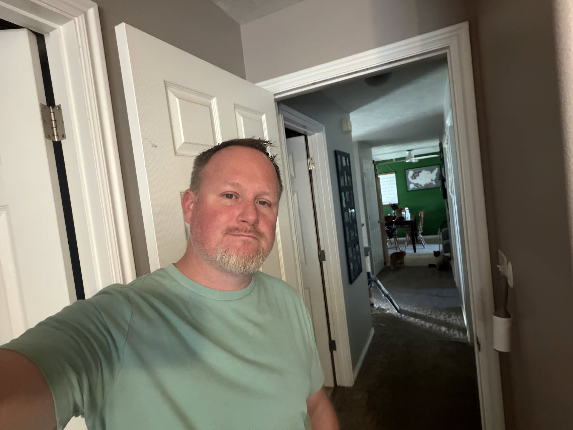 Good morning… trying hard to get back into routines… up and ready.