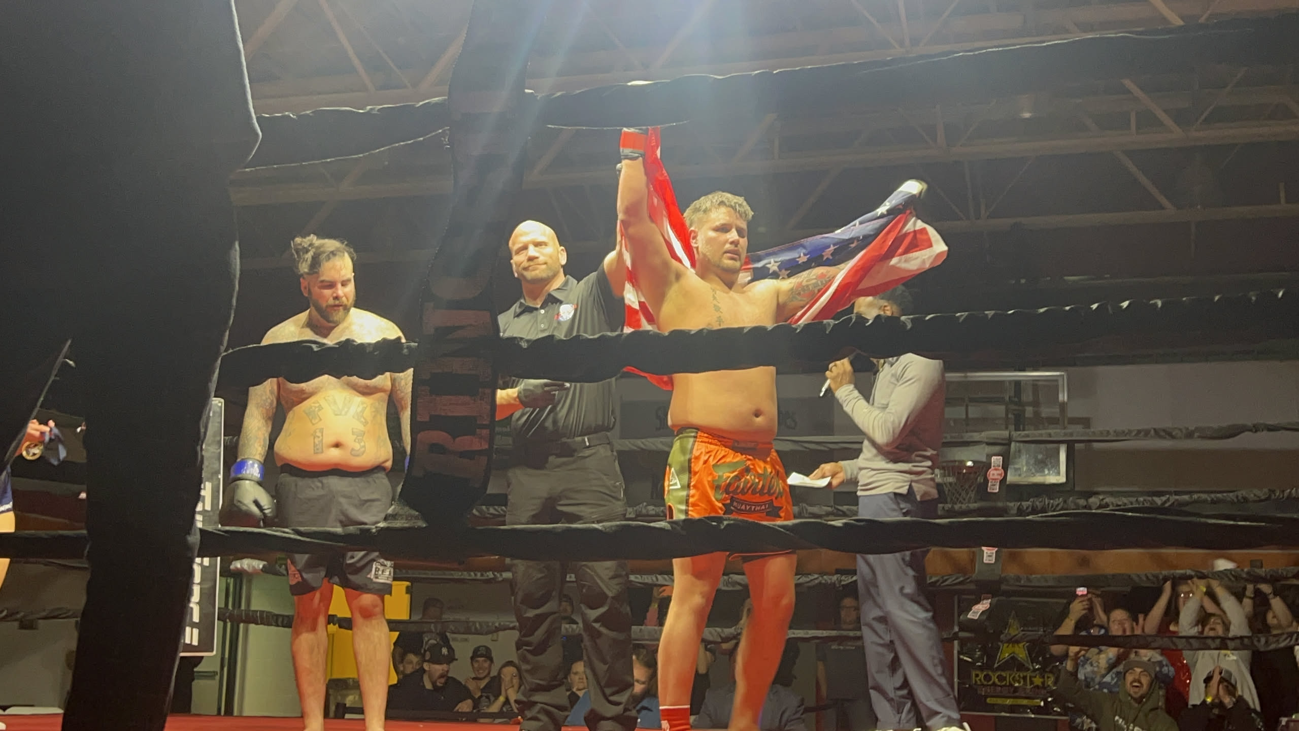 And the guy we sponsor (AJ Baxter – The All American Kid) won!