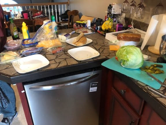 Avery chose what we were having for dinner tonight…